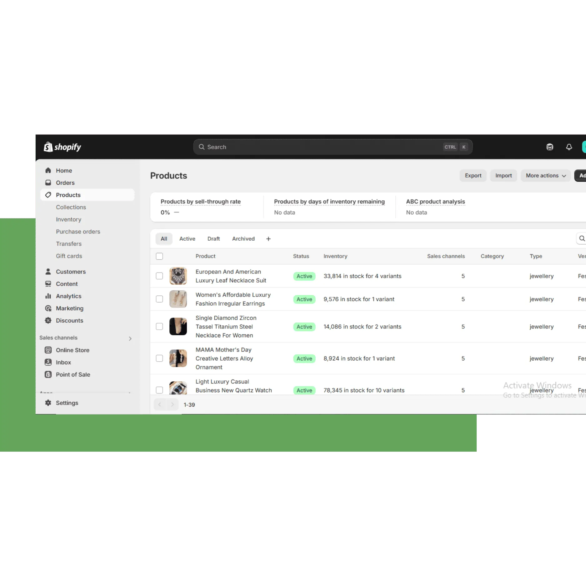 Complete Shopify Seller Account Management Service